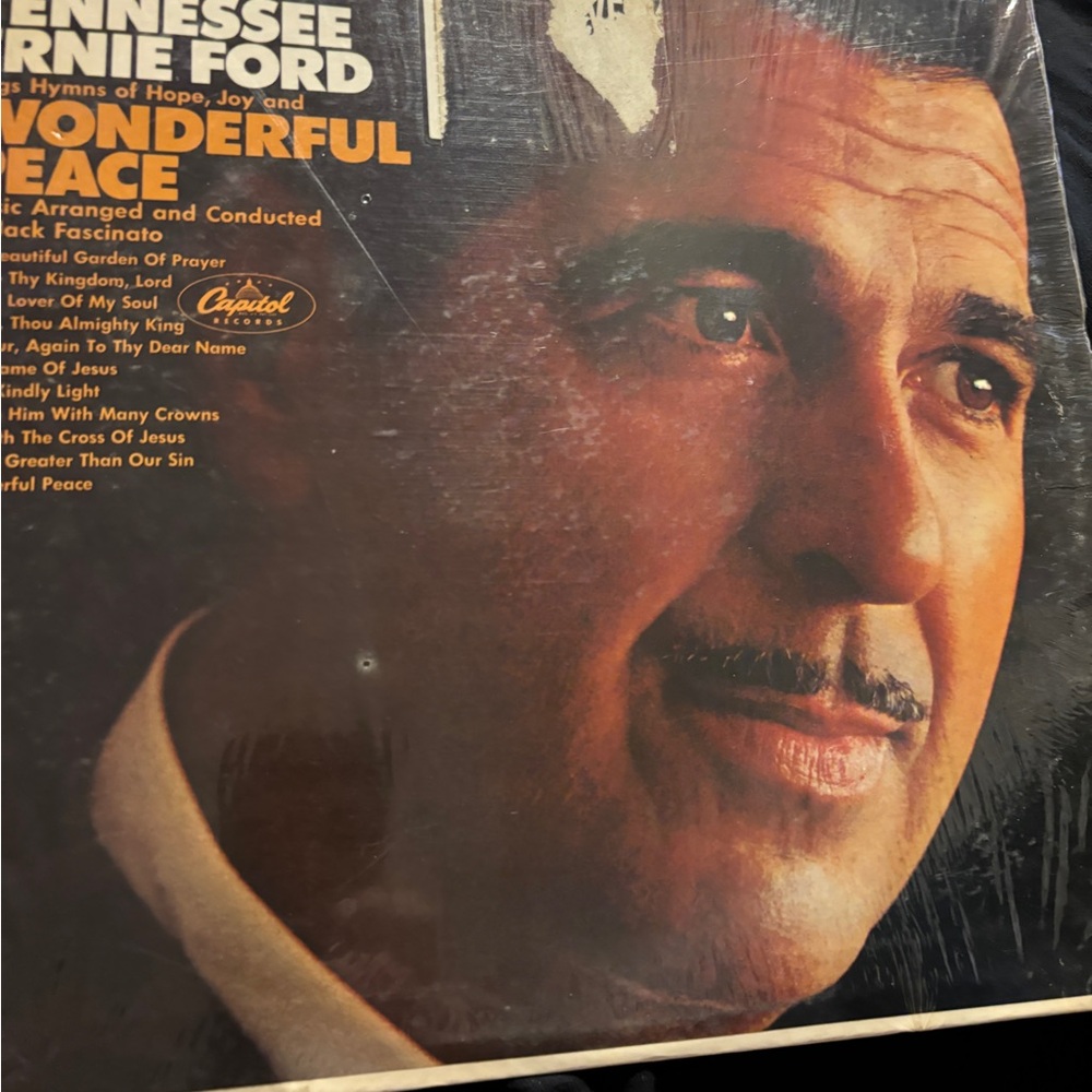 Tennessee Ernie Ford Wonderful Peace LP Vinyl Record